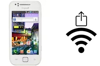 Générer un QR code avec la clé Wifi sur un Samsung M130K Galaxy K