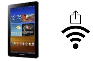 Générer un QR code avec la clé Wifi sur un Samsung P6800 Galaxy Tab 7.7