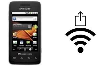 Générer un QR code avec la clé Wifi sur un Samsung Galaxy Prevail