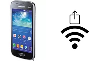 Générer un QR code avec la clé Wifi sur un Samsung Galaxy S II TV