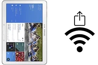 Générer un QR code avec la clé Wifi sur un Samsung Galaxy Tab Pro 10.1