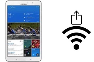 Générer un QR code avec la clé Wifi sur un Samsung Galaxy Tab Pro 8.4 3G/LTE