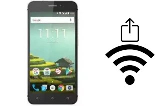 Générer un QR code avec la clé Wifi sur un Senseit T100