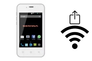 Générer un QR code avec la clé Wifi sur un Senwa S605