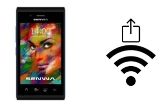 Générer un QR code avec la clé Wifi sur un Senwa S607