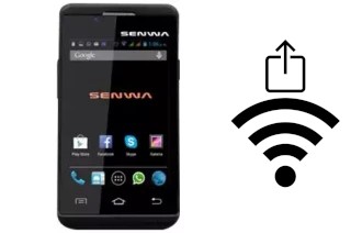 Générer un QR code avec la clé Wifi sur un Senwa S615