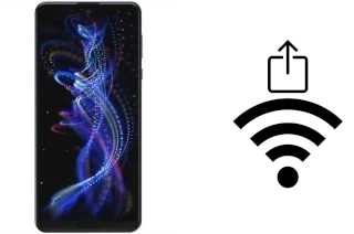 Générer un QR code avec la clé Wifi sur un Sharp Aquos R5G