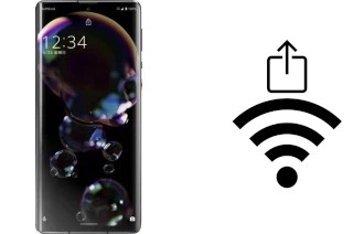 Générer un QR code avec la clé Wifi sur un Sharp Aquos R6