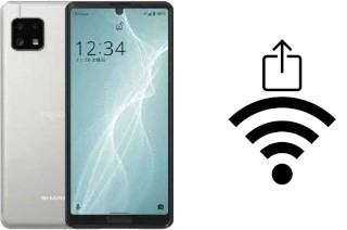 Générer un QR code avec la clé Wifi sur un Sharp Aquos Sense4 Lite