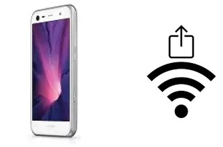 Générer un QR code avec la clé Wifi sur un Sharp Aquos Serie mini SHV38