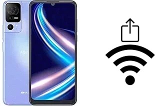 Générer un QR code avec la clé Wifi sur un Sharp Aquos V7 Plus