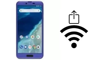 Générer un QR code avec la clé Wifi sur un Sharp X4