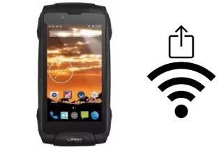 Générer un QR code avec la clé Wifi sur un Sigma_mobile Sigma mobile X-treme PQ25