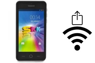 Générer un QR code avec la clé Wifi sur un SKK Glimpse 2