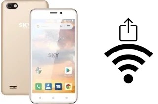 Générer un QR code avec la clé Wifi sur un Sky-Devices Elite B5