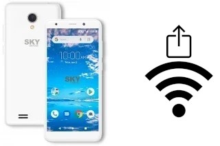 Générer un QR code avec la clé Wifi sur un Sky-Devices Elite B55