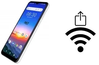 Générer un QR code avec la clé Wifi sur un Sky-Devices Elite B65