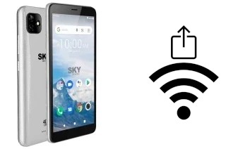 Générer un QR code avec la clé Wifi sur un Sky-Devices Elite C55