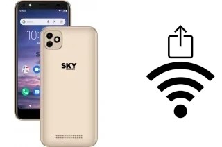 Générer un QR code avec la clé Wifi sur un Sky-Devices Elite E55