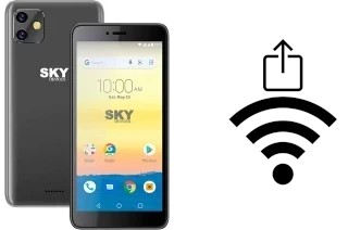 Générer un QR code avec la clé Wifi sur un Sky-Devices Elite H55