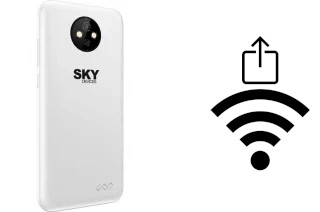 Comment générer un QR code avec le clé de sécurité réseau Wifi sur un Sky-Devices Elite J55