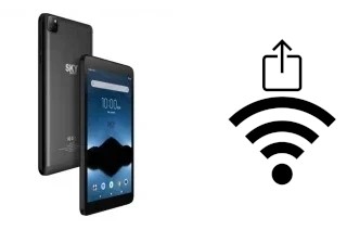 Générer un QR code avec la clé Wifi sur un Sky-Devices ELITE OCTAMAX