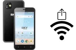 Générer un QR code avec la clé Wifi sur un Sky-Devices Elite P5