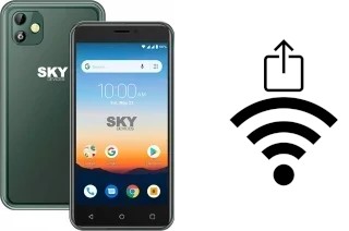 Comment générer un QR code avec le clé de sécurité réseau Wifi sur un Sky-Devices Platinum H5