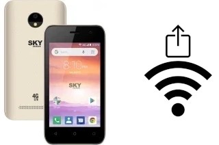 Comment générer un QR code avec le clé de sécurité réseau Wifi sur un Sky-Devices SKY Black