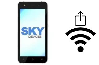 Générer un QR code avec la clé Wifi sur un Sky-Devices Sky Devices Elite Photo Pro