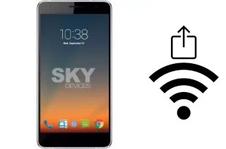 Générer un QR code avec la clé Wifi sur un Sky-Devices Sky Elite 6-0L Plus