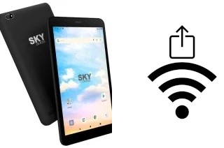 Générer un QR code avec la clé Wifi sur un Sky-Devices T8Plus