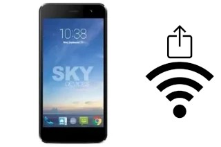 Générer un QR code avec la clé Wifi sur un Sky Pro III