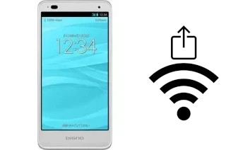 Générer un QR code avec la clé Wifi sur un SoftBank Softbank 202K