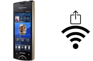 Générer un QR code avec la clé Wifi sur un Sony Ericsson Xperia ray