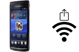 Générer un QR code avec la clé Wifi sur un Sony Ericsson Xperia Arc