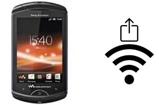 Générer un QR code avec la clé Wifi sur un Sony Ericsson WT18i