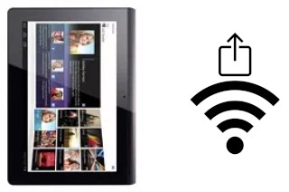 Générer un QR code avec la clé Wifi sur un Sony Tablet S