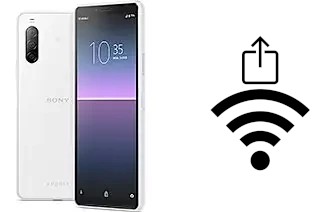 Générer un QR code avec la clé Wifi sur un Sony Xperia 10 II