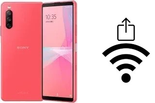 Générer un QR code avec la clé Wifi sur un Sony Xperia 10 III Lite