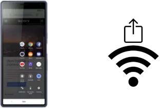 Générer un QR code avec la clé Wifi sur un Sony Xperia 10 Plus