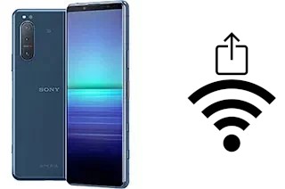 Générer un QR code avec la clé Wifi sur un Sony Xperia 5 II