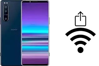 Générer un QR code avec la clé Wifi sur un Sony Xperia 5 Plus