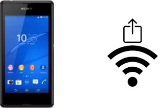 Générer un QR code avec la clé Wifi sur un Sony Xperia E3 4G