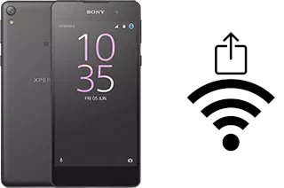 Générer un QR code avec la clé Wifi sur un Sony Xperia E5