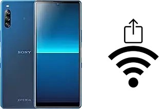 Générer un QR code avec la clé Wifi sur un Sony Xperia L4