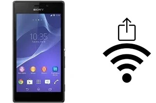 Générer un QR code avec la clé Wifi sur un Sony Xperia M2 Aqua