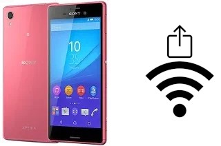 Générer un QR code avec la clé Wifi sur un Sony Xperia M4 Aqua Dual