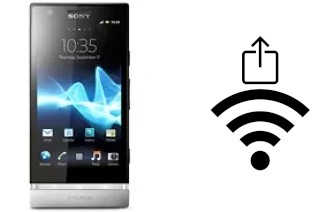 Générer un QR code avec la clé Wifi sur un Sony Xperia P