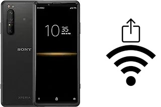 Générer un QR code avec la clé Wifi sur un Sony Xperia Pro (2020)